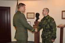 Armádní nováček zachránil lidský život Armádní nováček zachránil lidský život