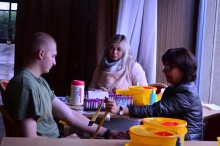 Budoucí studenti Univerzity obrany se stali členy registru dárců kostní dřeně Budoucí studenti Univerzity obrany se stali členy registru dárců kostní dřeně