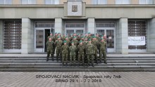 Nácvik vedení provozu spojovací roty 7. mb Hranice u CSTT Brno Nácvik vedení provozu spojovací roty 7. mb Hranice u CSTT Brno