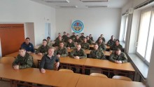 Spojovací nácvik příslušníků 4. brigády rychlého nasazení Žatec u CSTT Brno Spojovací nácvik příslušníků 4. brigády rychlého nasazení Žatec u CSTT Brno