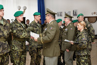 Příslušníci aktivních záloh  absolvovali vojenský výcvik ve Vyškově
