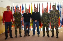 Kasárna Dědice navštívilo také vedení města Vyškova Kasárna Dědice navštívilo také vedení města Vyškova