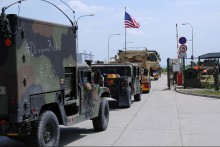2. jízdní pluk US Army mířící na cvičení Saber Strike v Pobaltí dorazil v sobotu do Vyškova 2. jízdní pluk US Army mířící na cvičení Saber Strike v Pobaltí dorazil v sobotu do Vyškova