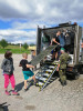 Vojáci s technikou zpříjemnili pobyt dětem na DIA táboře